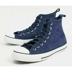 Converse Chuck Taylor All Star Hi Men's Blue Suede Limited Sneaker Shoe 170023C